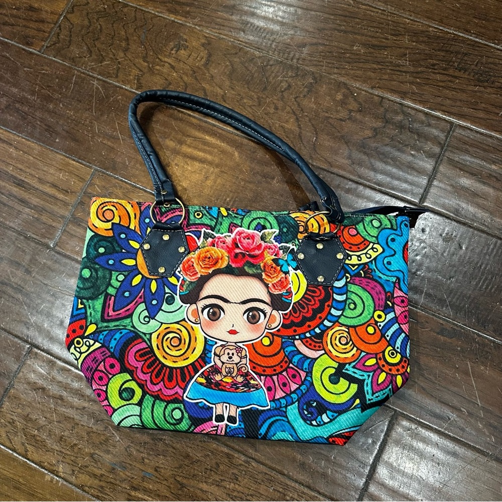 Source Unknown Multicolor Artistic Tote‎ Bag
